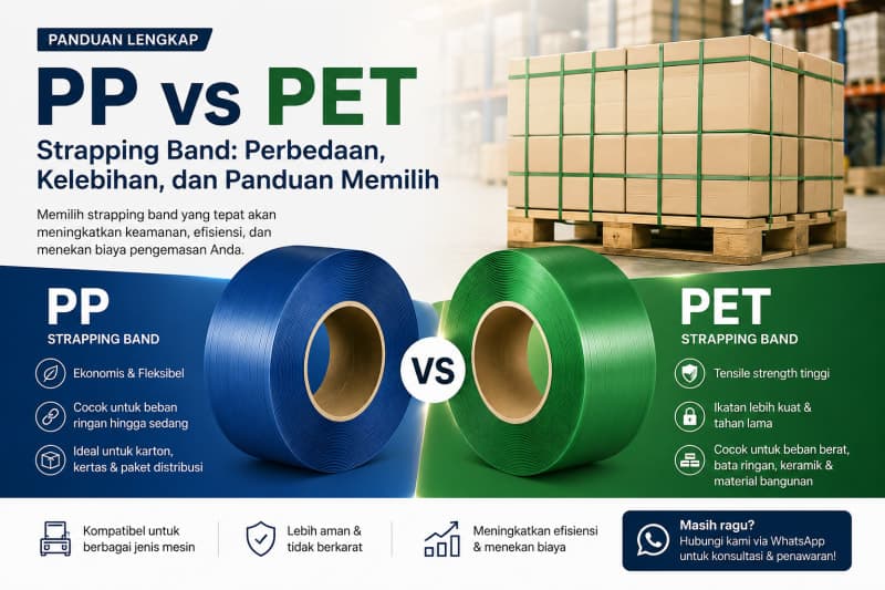 PP vs PET Strapping Band: Which One Fits Your Needs?